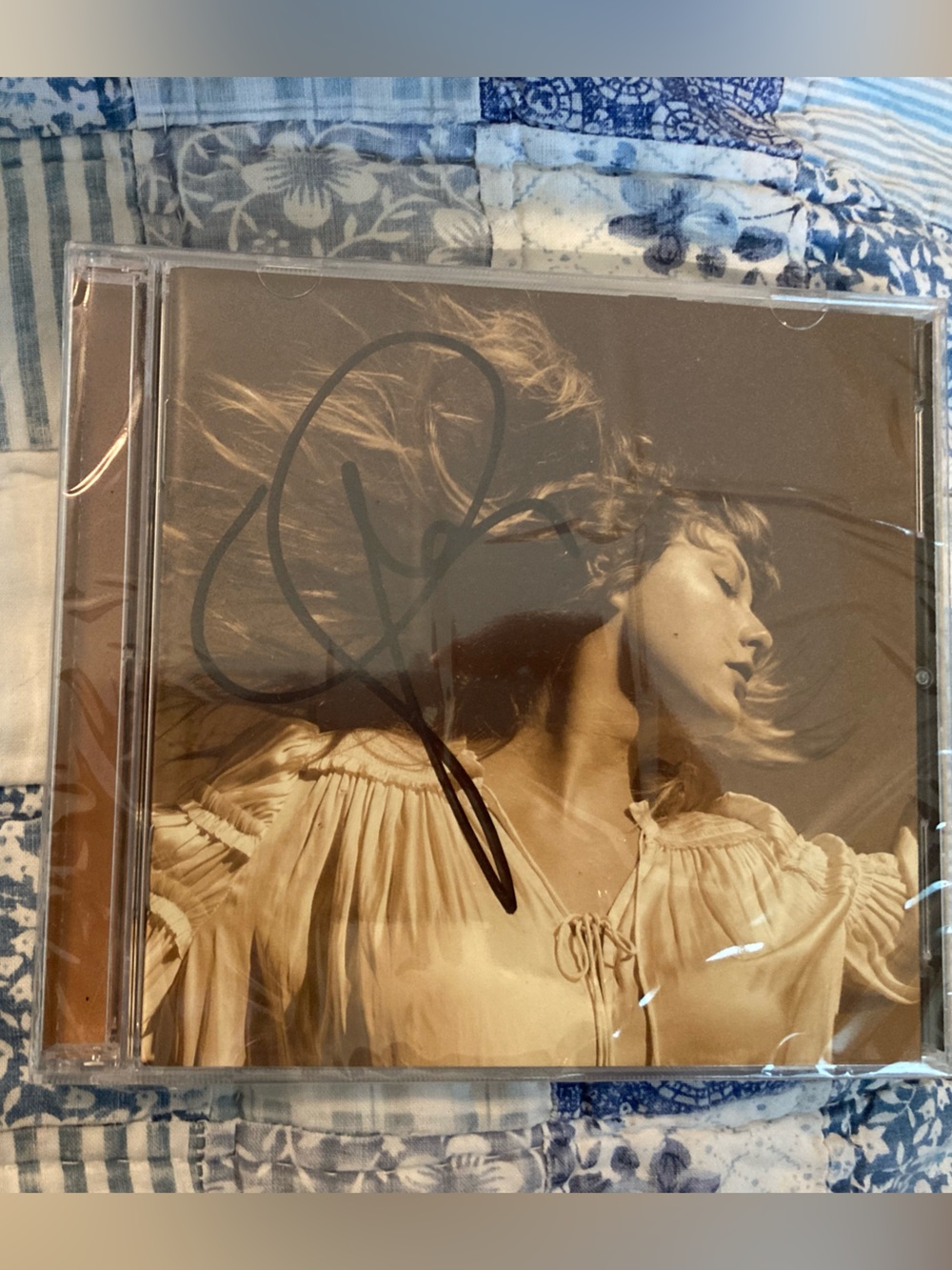 NWT Taylor Swift Fearless, Taylor’s Version Autographed CD